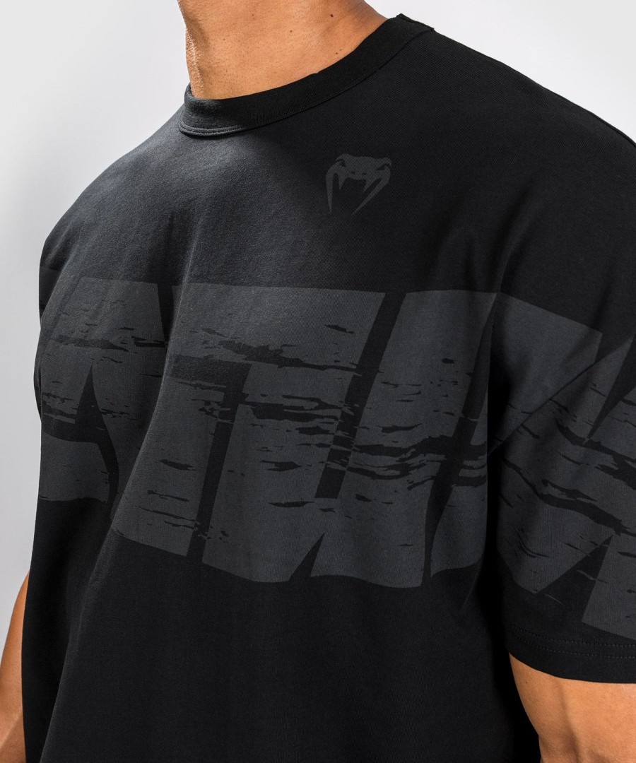venum connect xl t-shirt - oversize fit - black