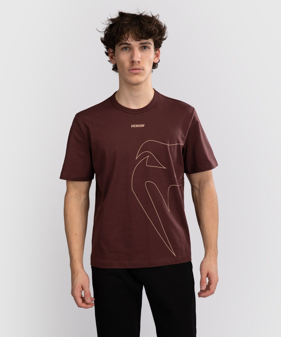 venum giant connect t-shirt - chocolate brown
