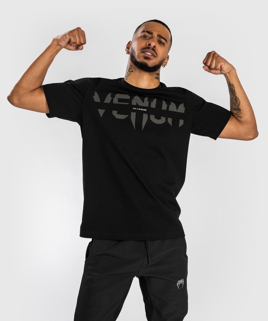 venum on mission t-shirt - regular fit - black