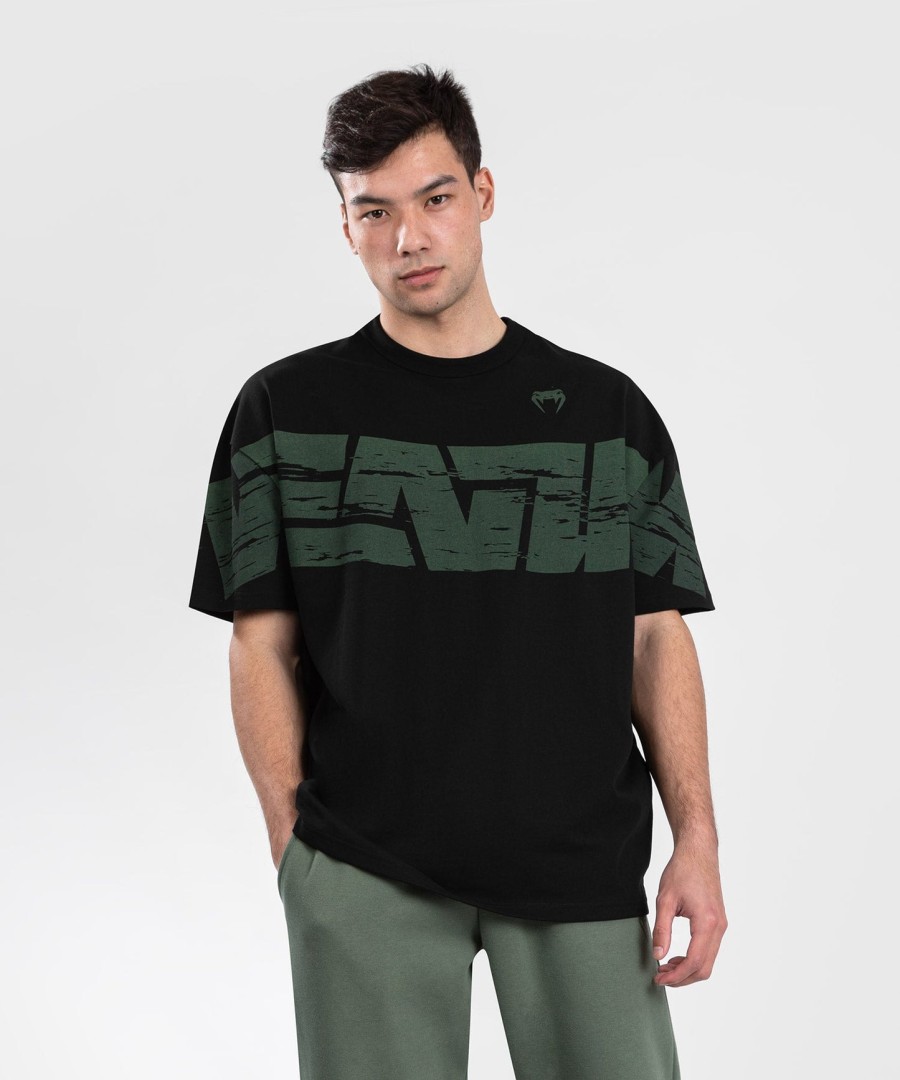 venum connect xl t-shirt - blackgreen