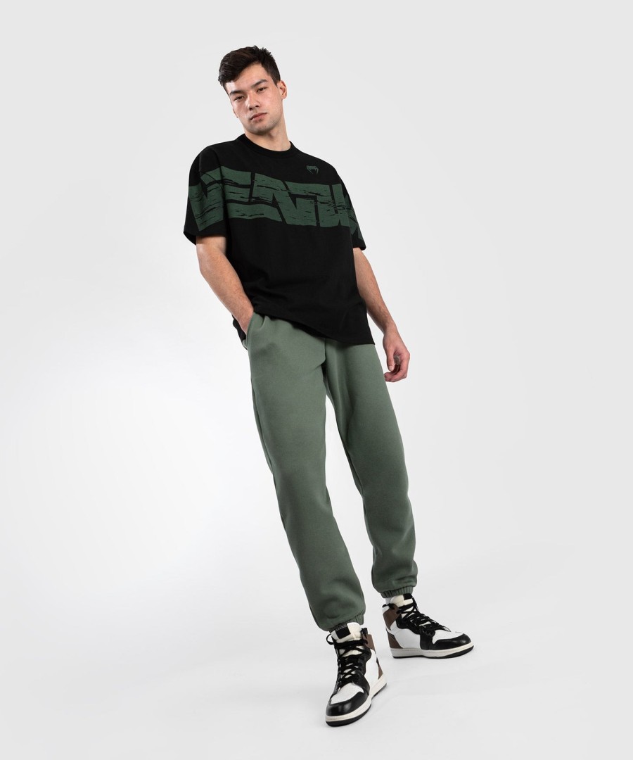 venum connect xl t-shirt - blackgreen