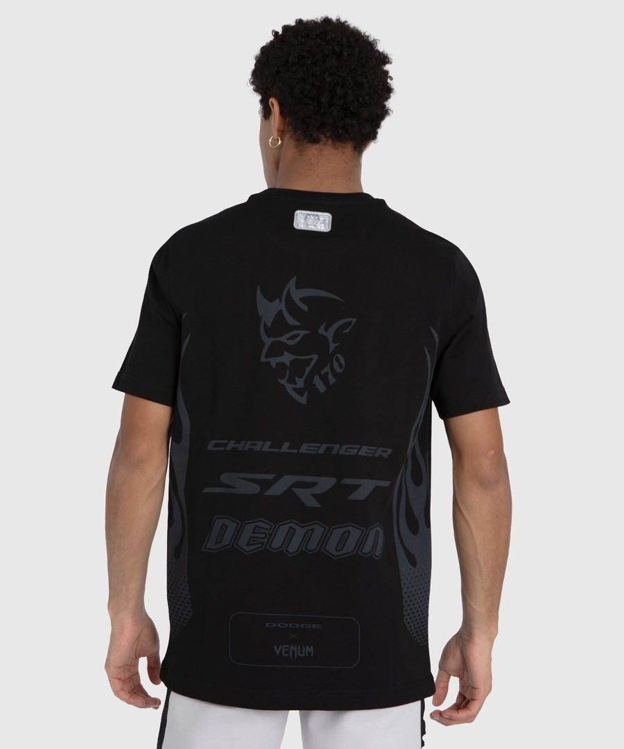venum x dodge demon 170 men t-shirt - black
