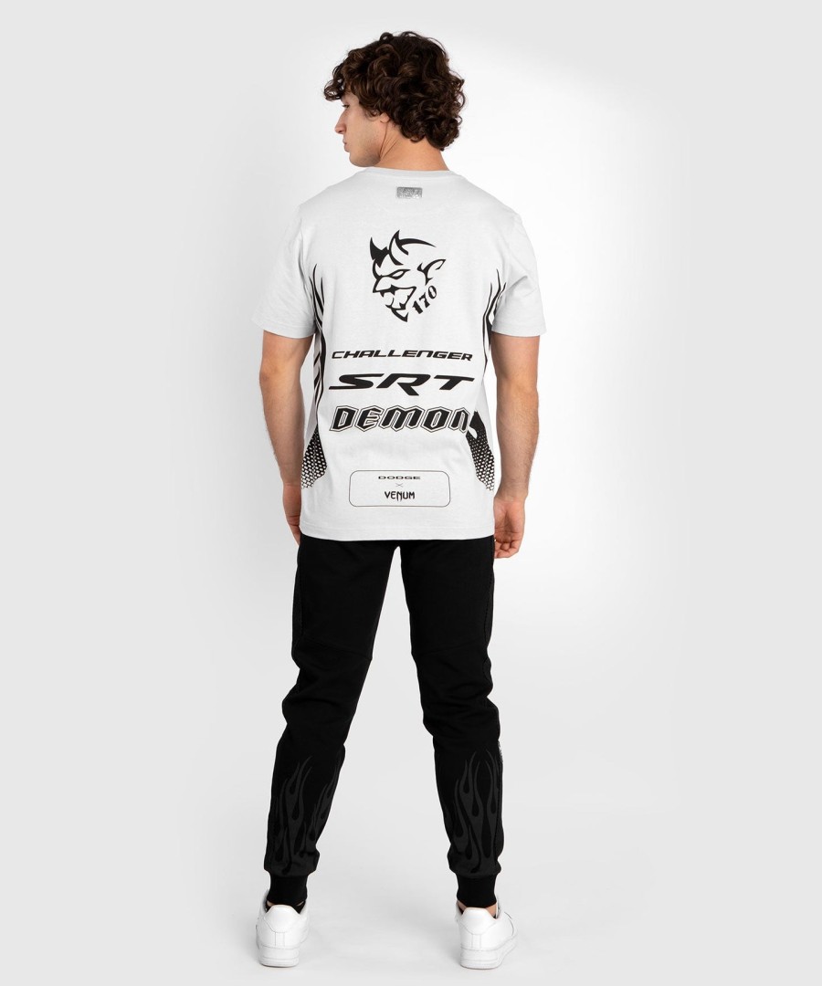 venum x dodge demon 170 men t-shirt - grey
