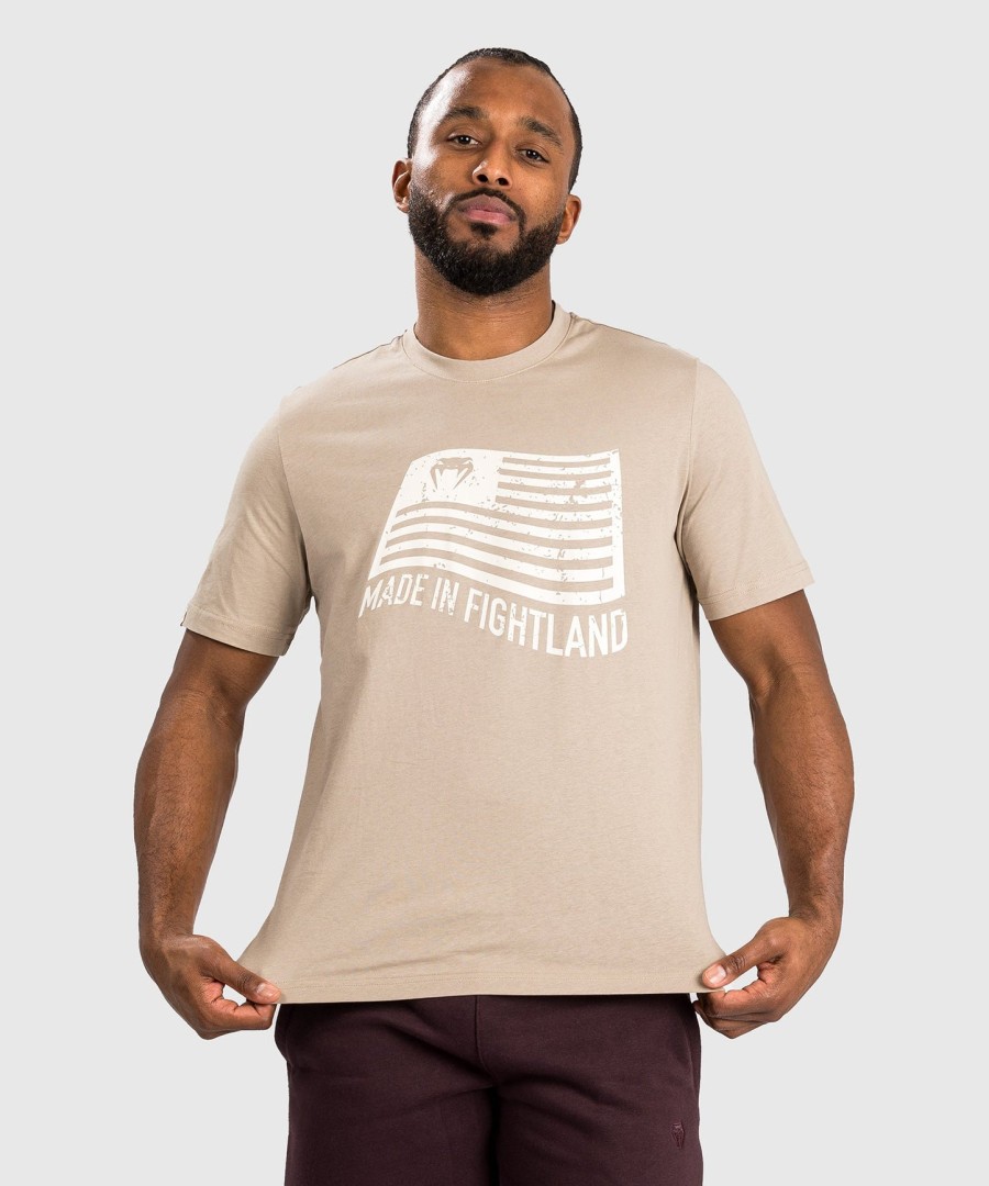 venum made in fightland t-shirt - sand