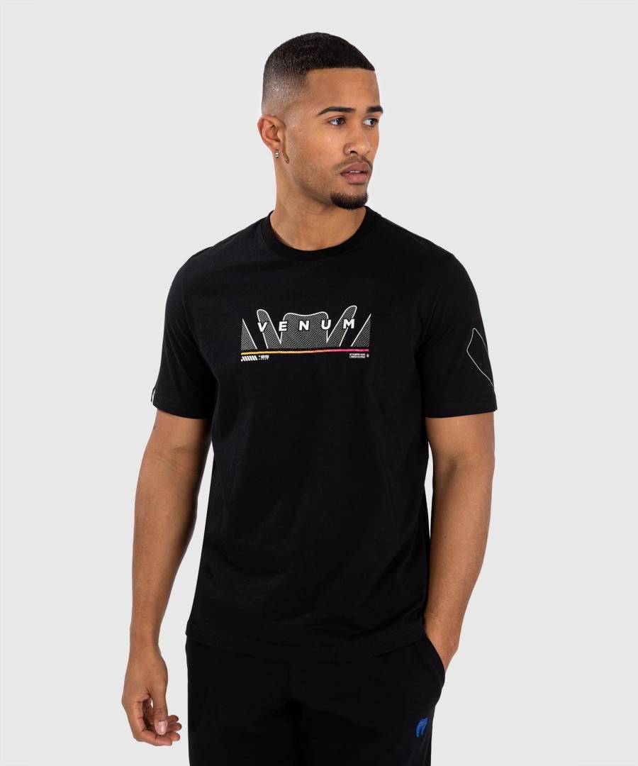 venum snake print t-shirt - black