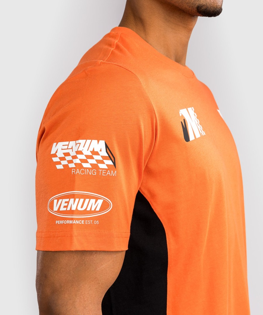 venum motorsport t-shirt - tangerine
