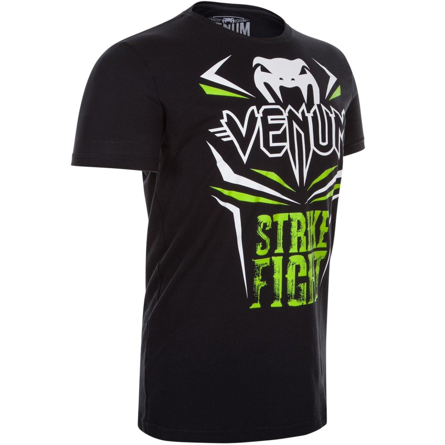 venum strike fight t-shirt - blackneo green
