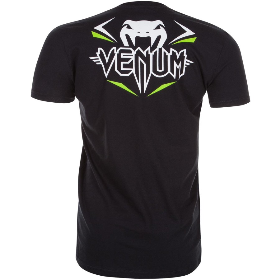 venum strike fight t-shirt - blackneo green