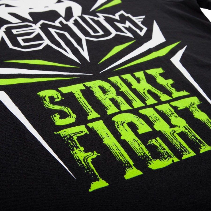 venum strike fight t-shirt - blackneo green