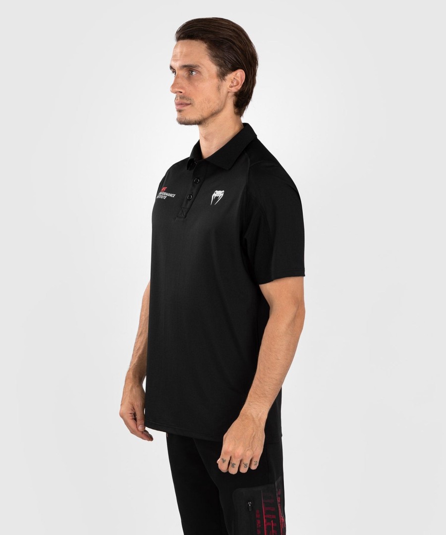 ufc venum performance institute 2.0 men polo shirt - blackred