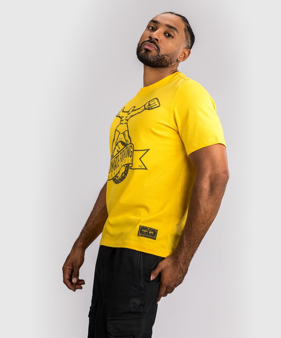ufc by venum ulti-man t-shirt - yellow