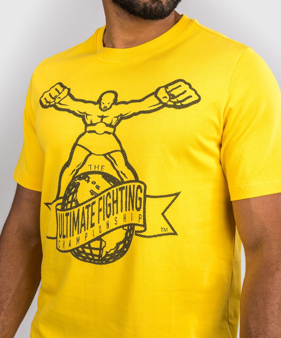 ufc by venum ulti-man t-shirt - yellow
