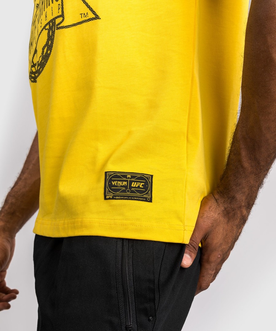 ufc by venum ulti-man t-shirt - yellow