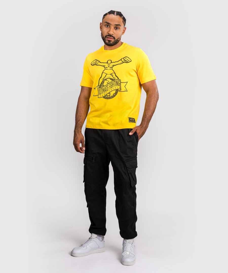 ufc by venum ulti-man t-shirt - yellow