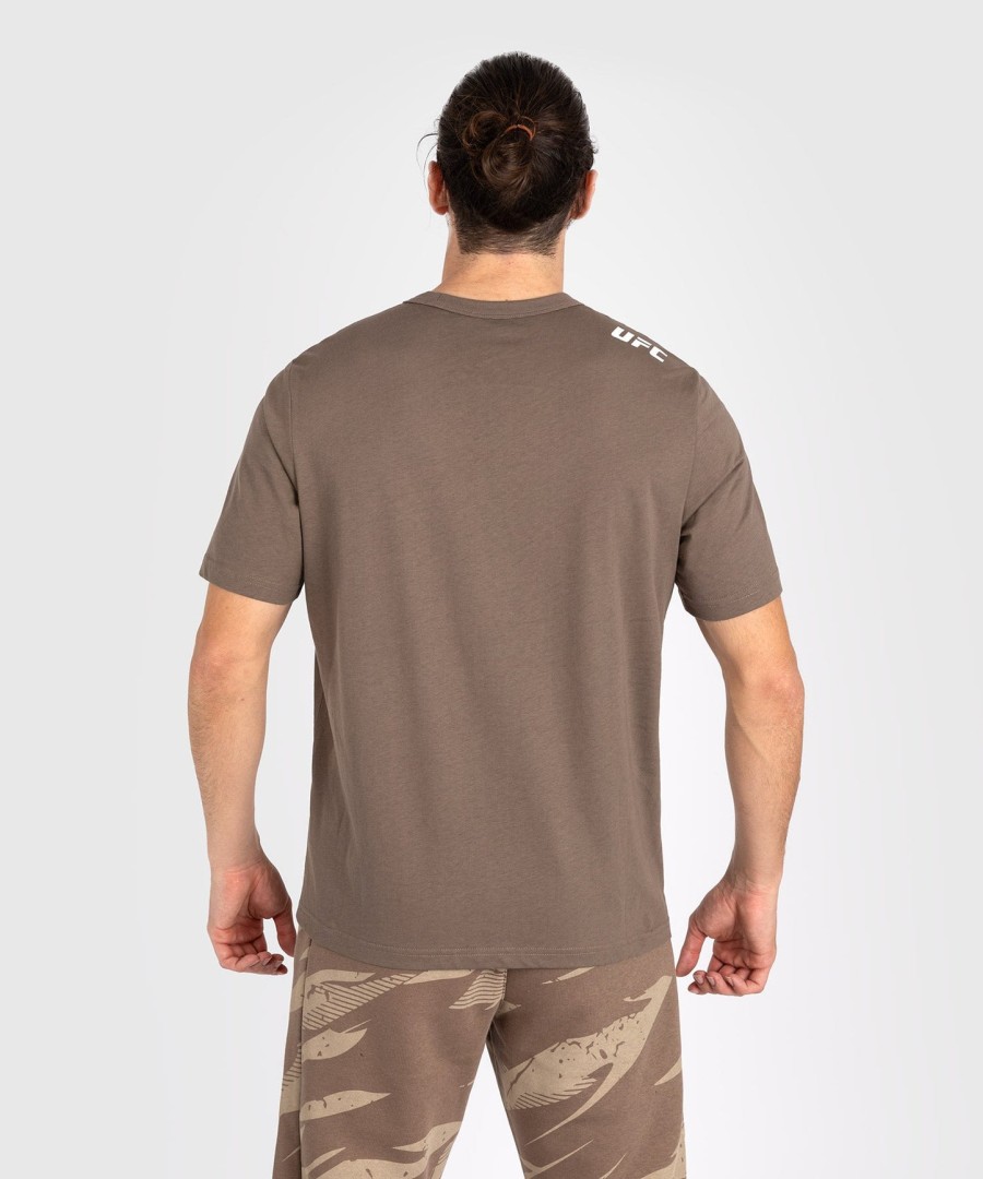 ufc adrenaline by venum fight week men short sleeve t-shirt - bronze