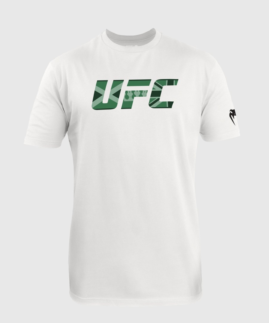 men ufc unrivaled by venum white leon edwards t-shirt