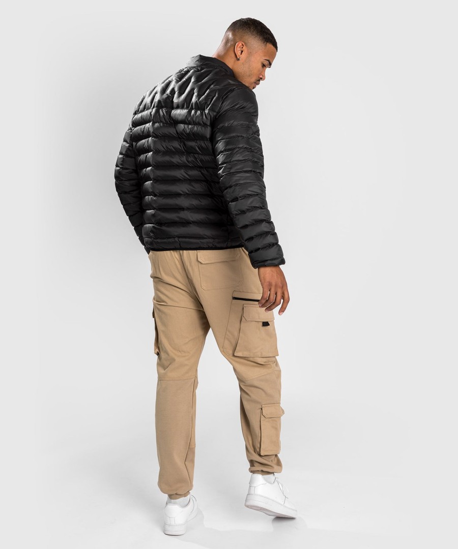 venum elite light down jacket - black
