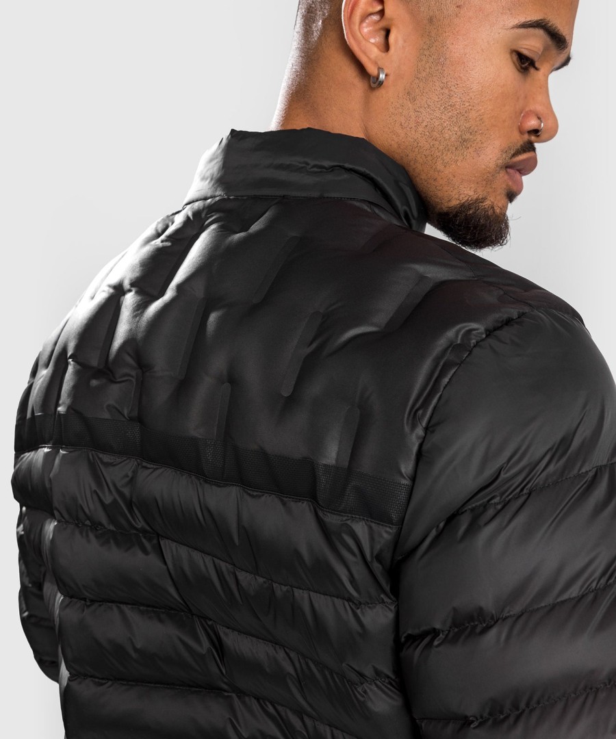 venum elite light down jacket - black