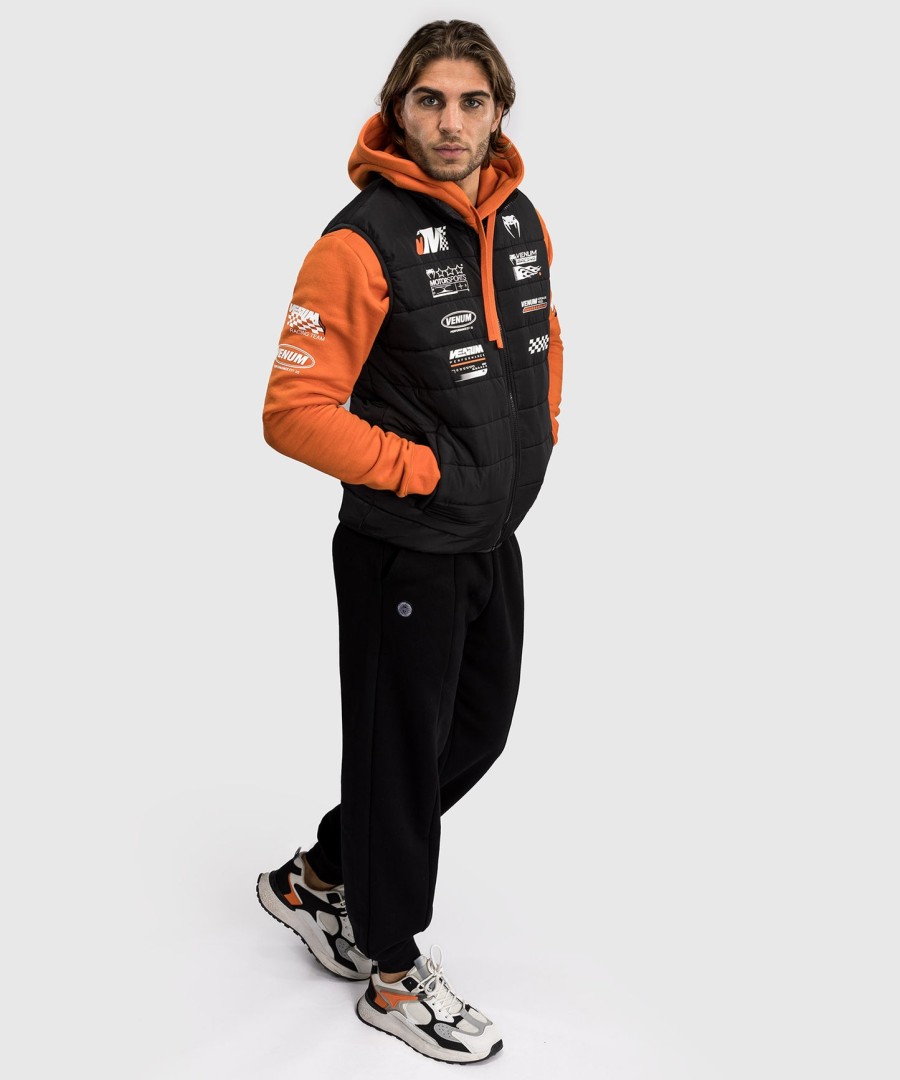 venum motorsport down jacket - deep black
