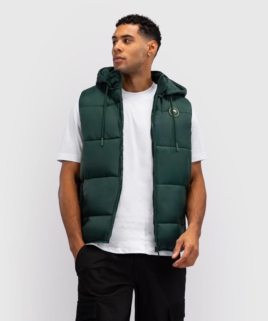 venum urban guard down vest - forest green