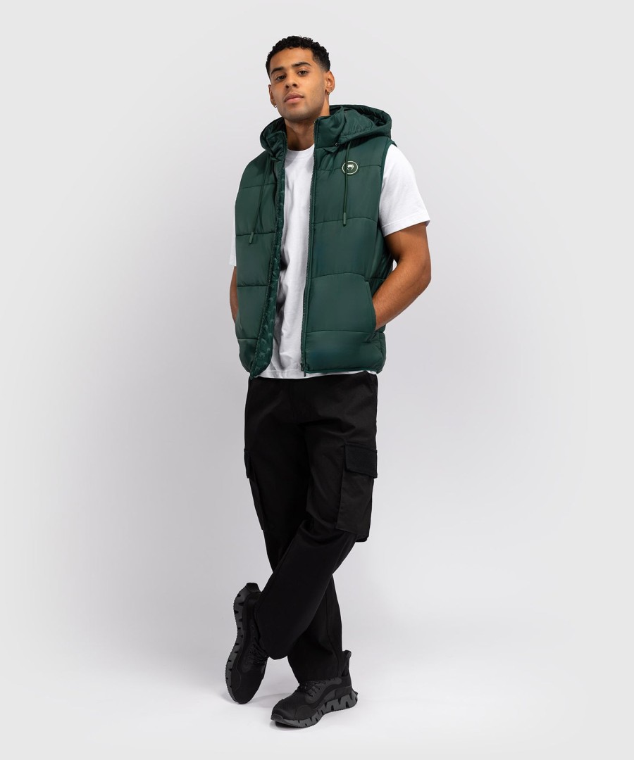 venum urban guard down vest - forest green
