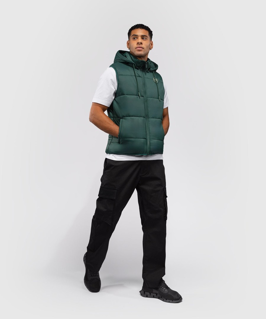 venum urban guard down vest - forest green