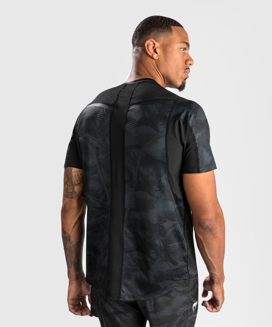venum electron 3.0 dry tech t-shirt - short sleeves - black