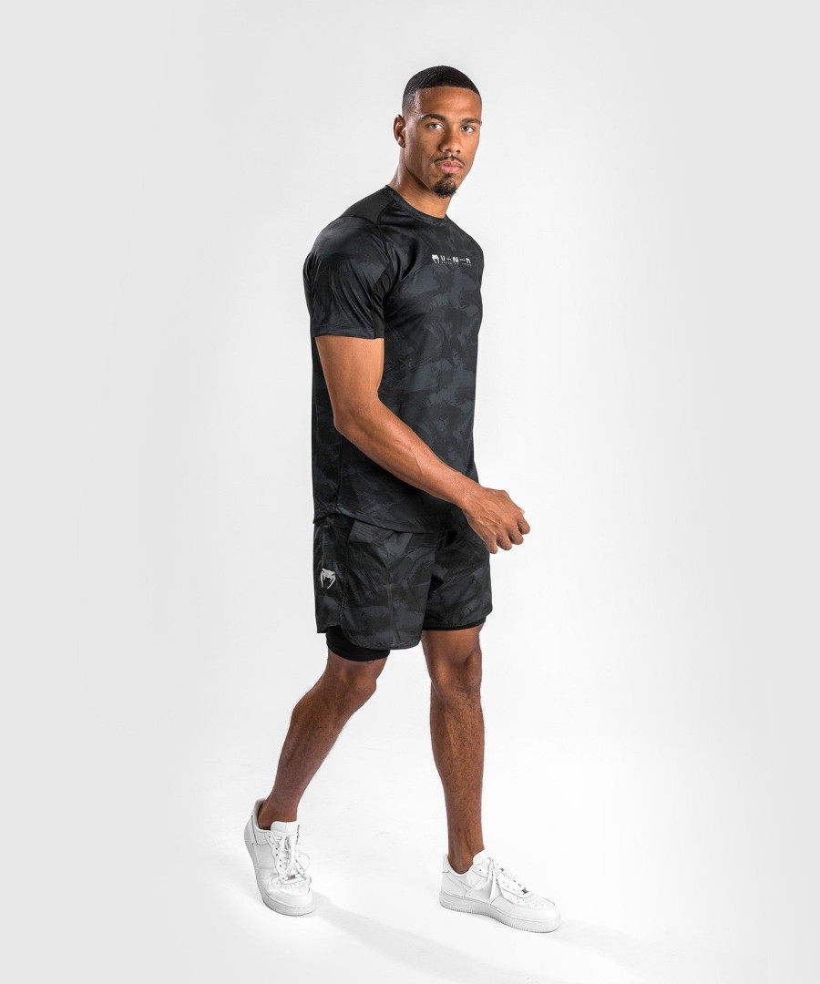 venum electron 3.0 dry tech t-shirt - short sleeves - black