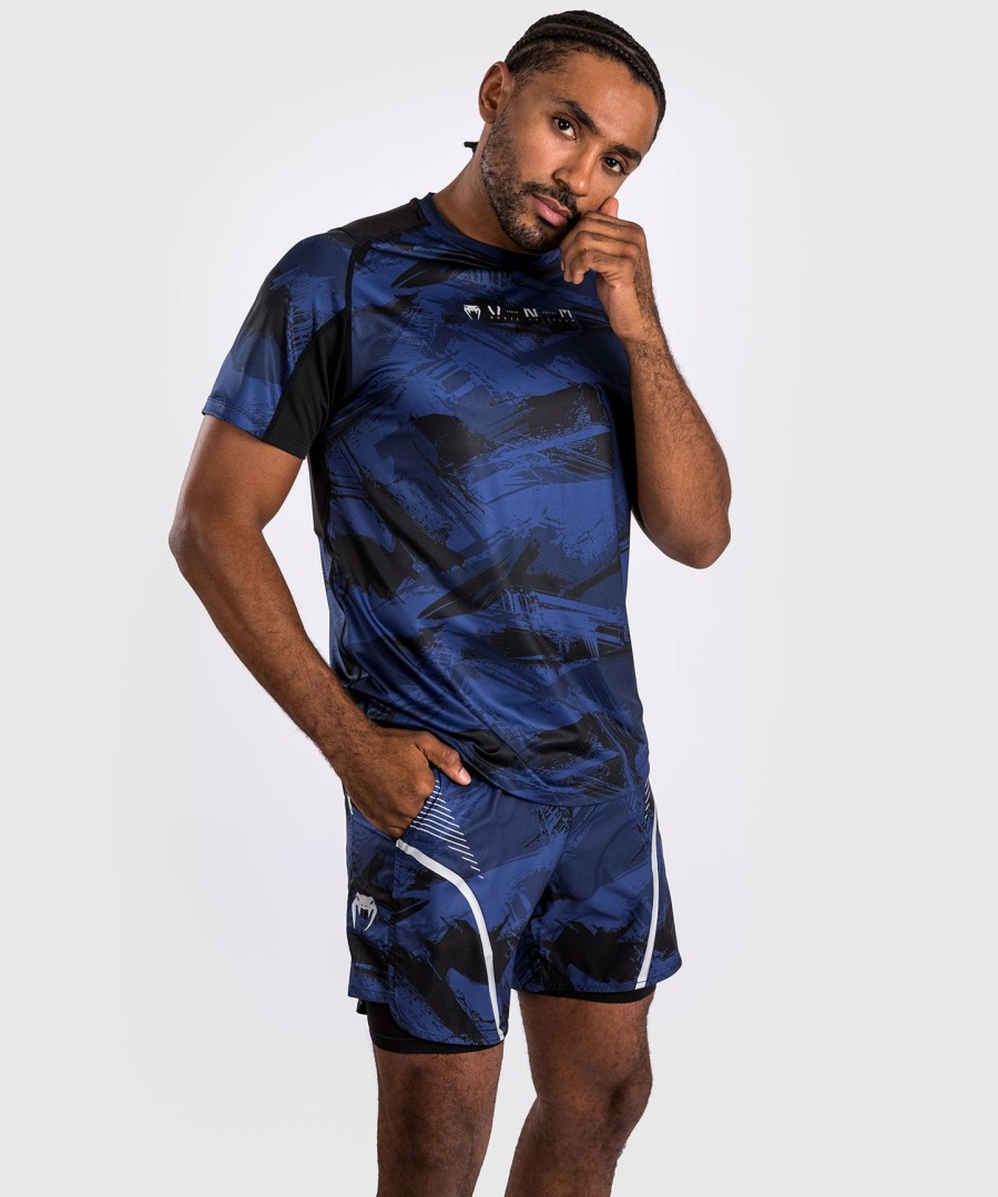 venum electron 3.0 dry-tech t-shirt - navy