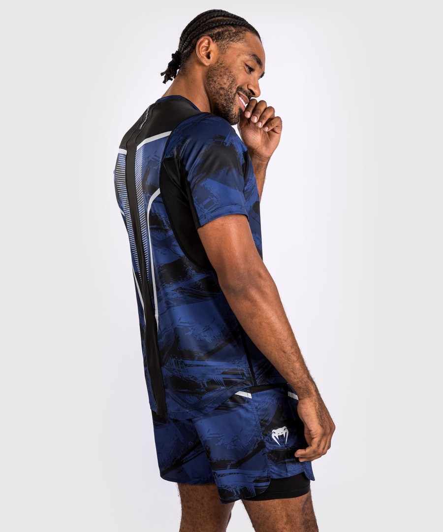 venum electron 3.0 dry-tech t-shirt - navy