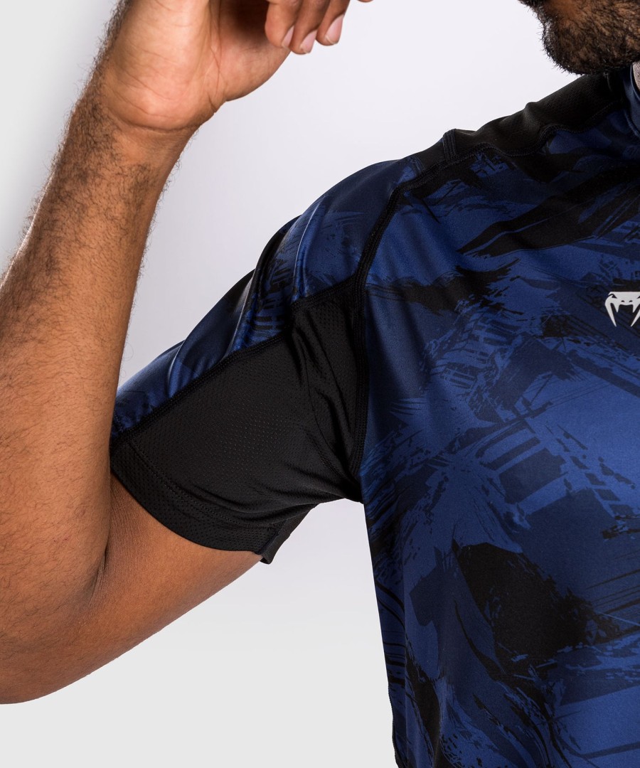 venum electron 3.0 dry-tech t-shirt - navy