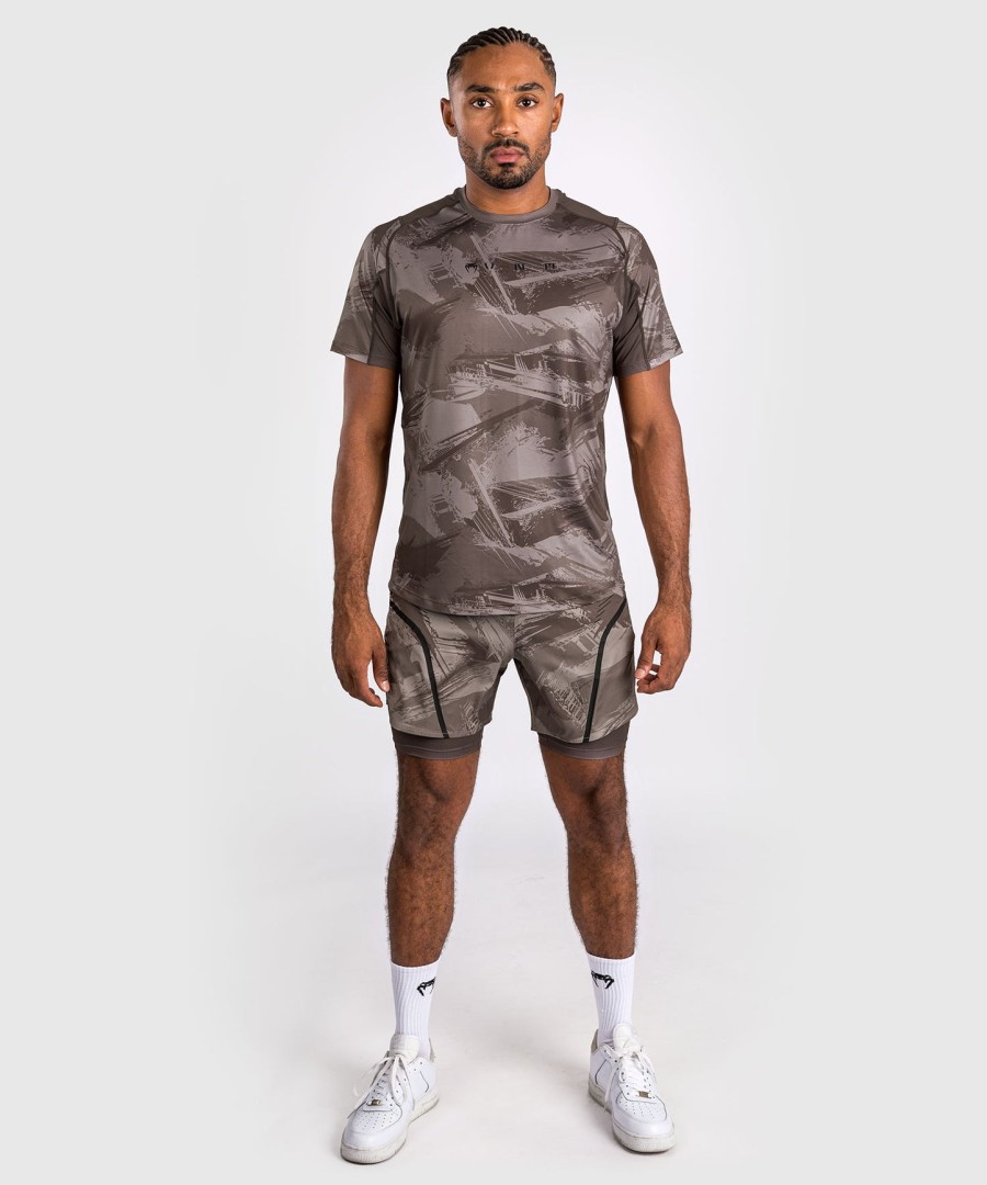 venum electron 3.0 dry-tech t-shirt - sand