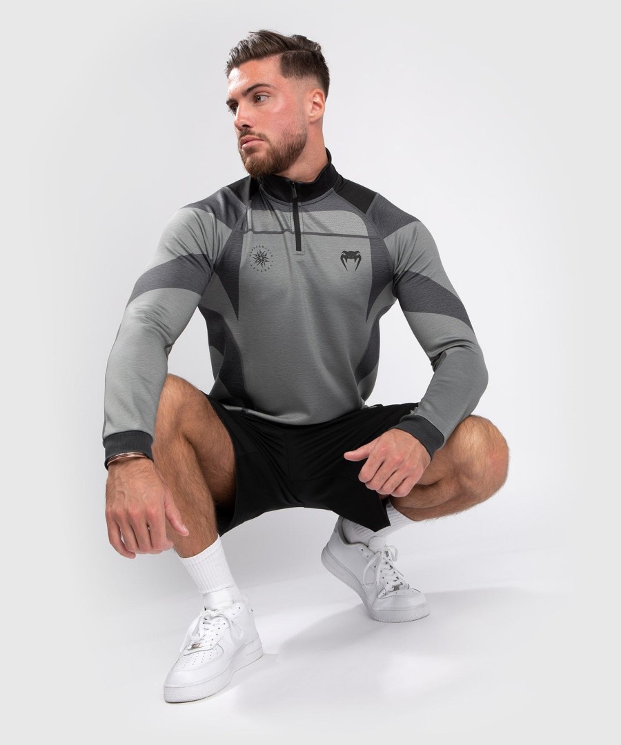 venum stone winter dry tech - long sleeves - mineral green