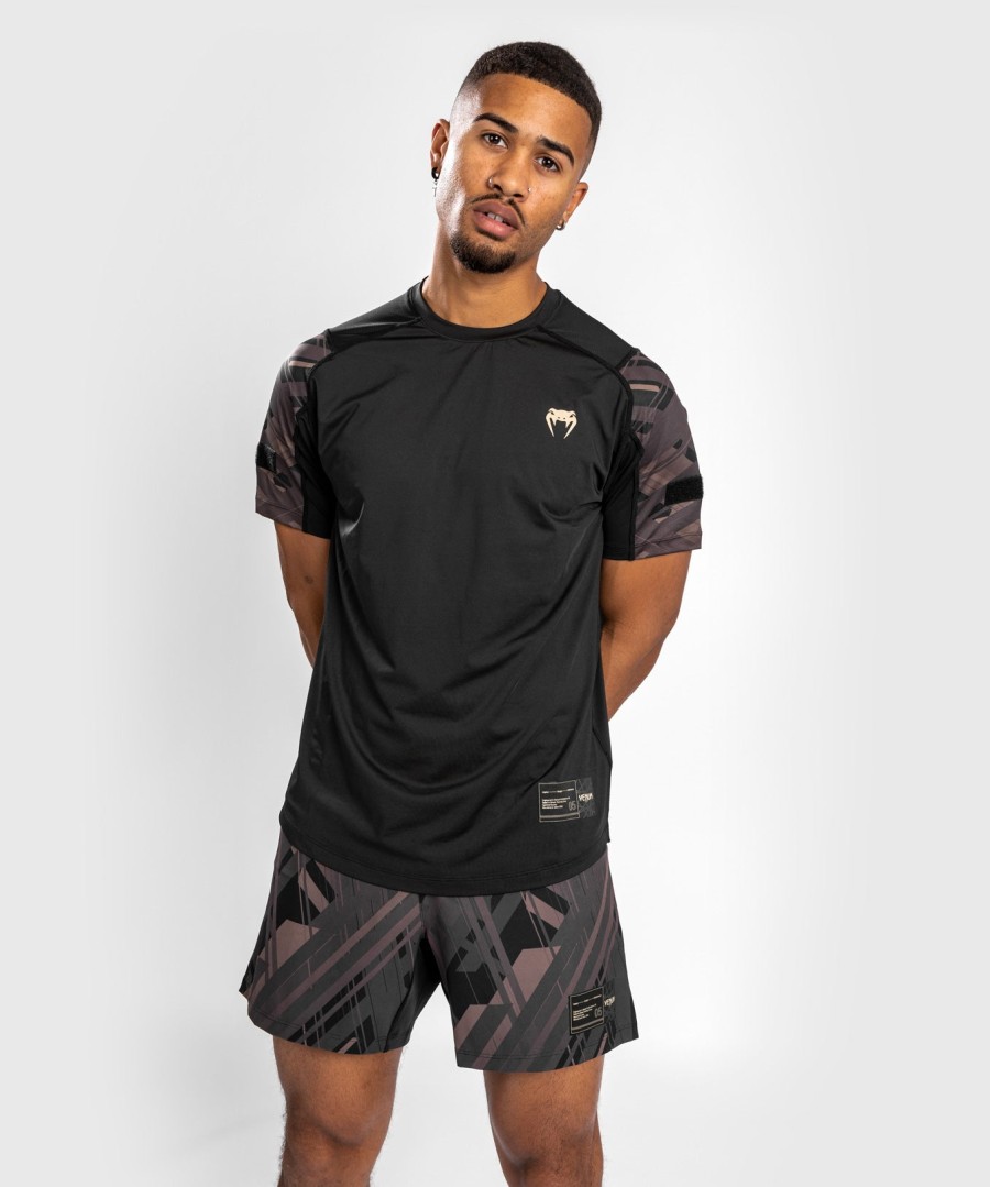 venum tecmo 2.0 dry tech t-shirt - blackbrown