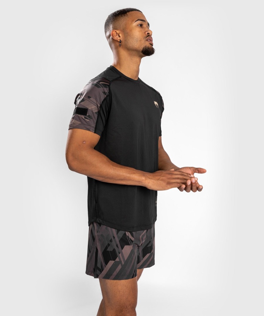 venum tecmo 2.0 dry tech t-shirt - blackbrown