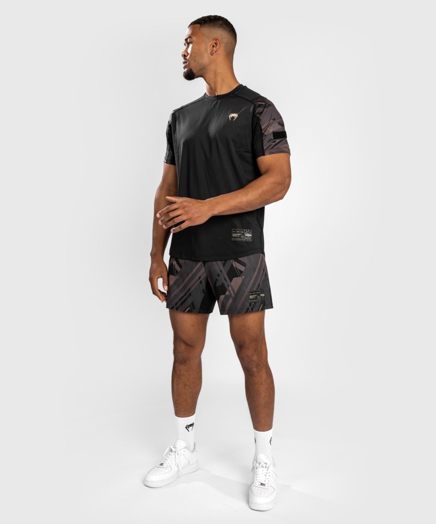 venum tecmo 2.0 dry tech t-shirt - blackbrown