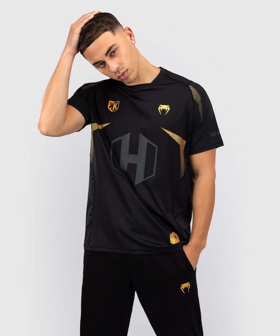 fk x venum hexagone mma t-shirt - blackgold