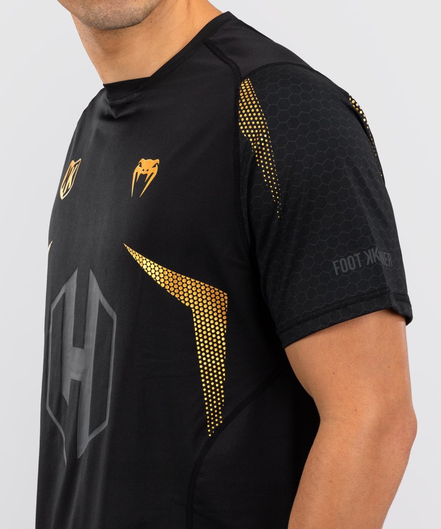 fk x venum hexagone mma t-shirt - blackgold
