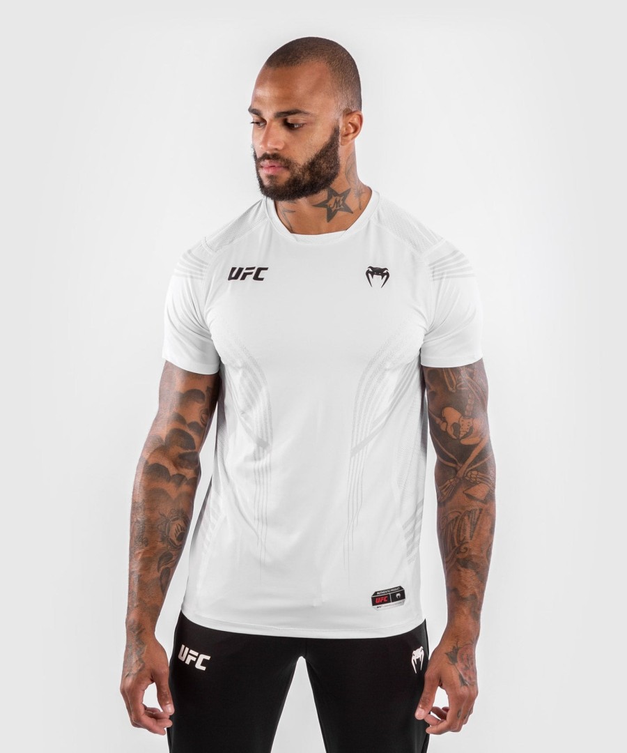 ufc venum authentic fight night men walkout jersey - white