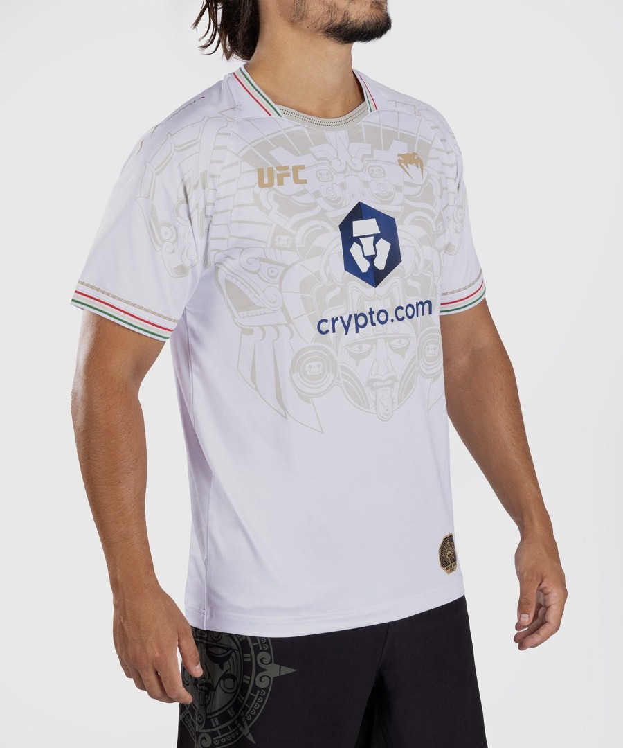 noche ufc by venum authentic fight night men walkout jersey - white