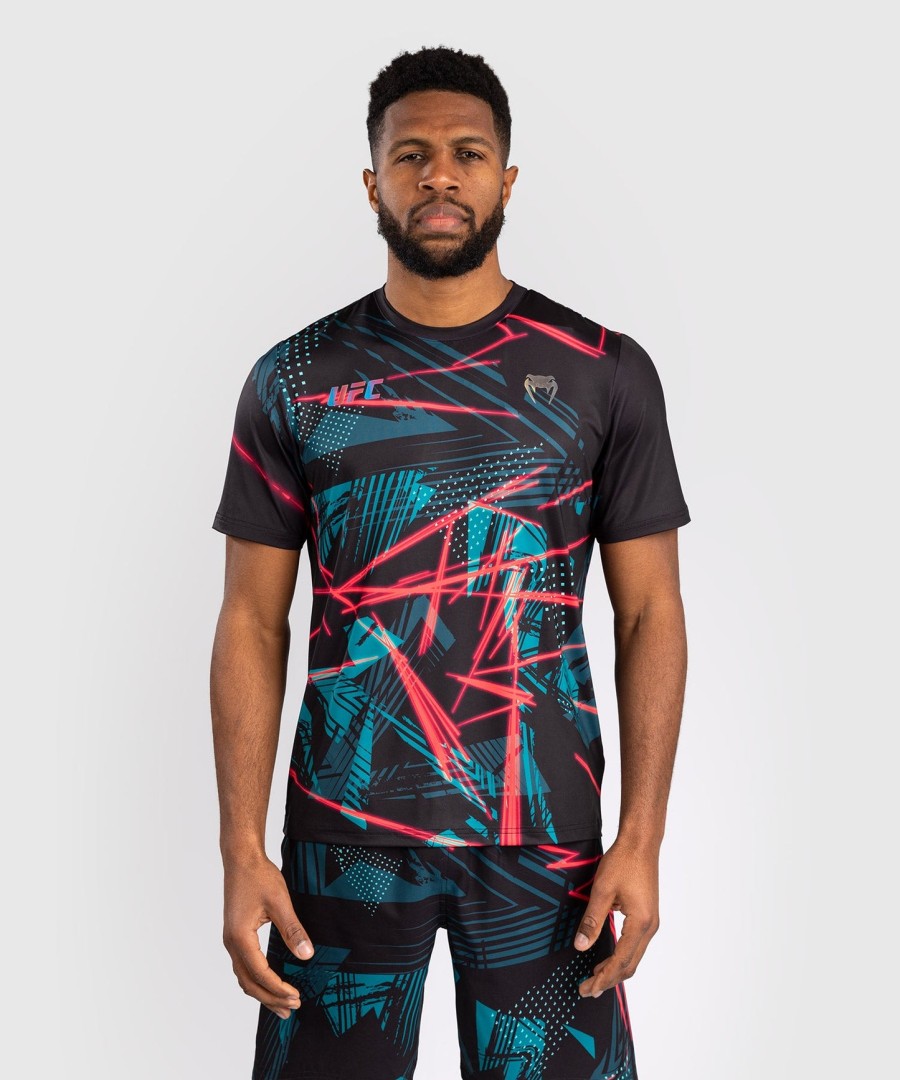 ufc fusion by venum miami edition fight week men dry-tech t-shirt - black