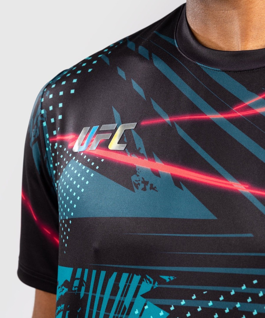 ufc fusion by venum miami edition fight week men dry-tech t-shirt - black