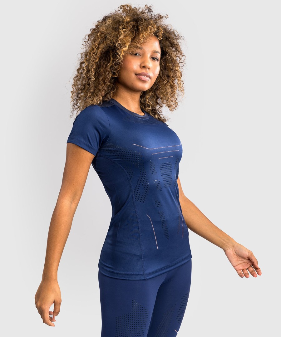 venum technical 3.0 women dry tech t-shirt - night blue