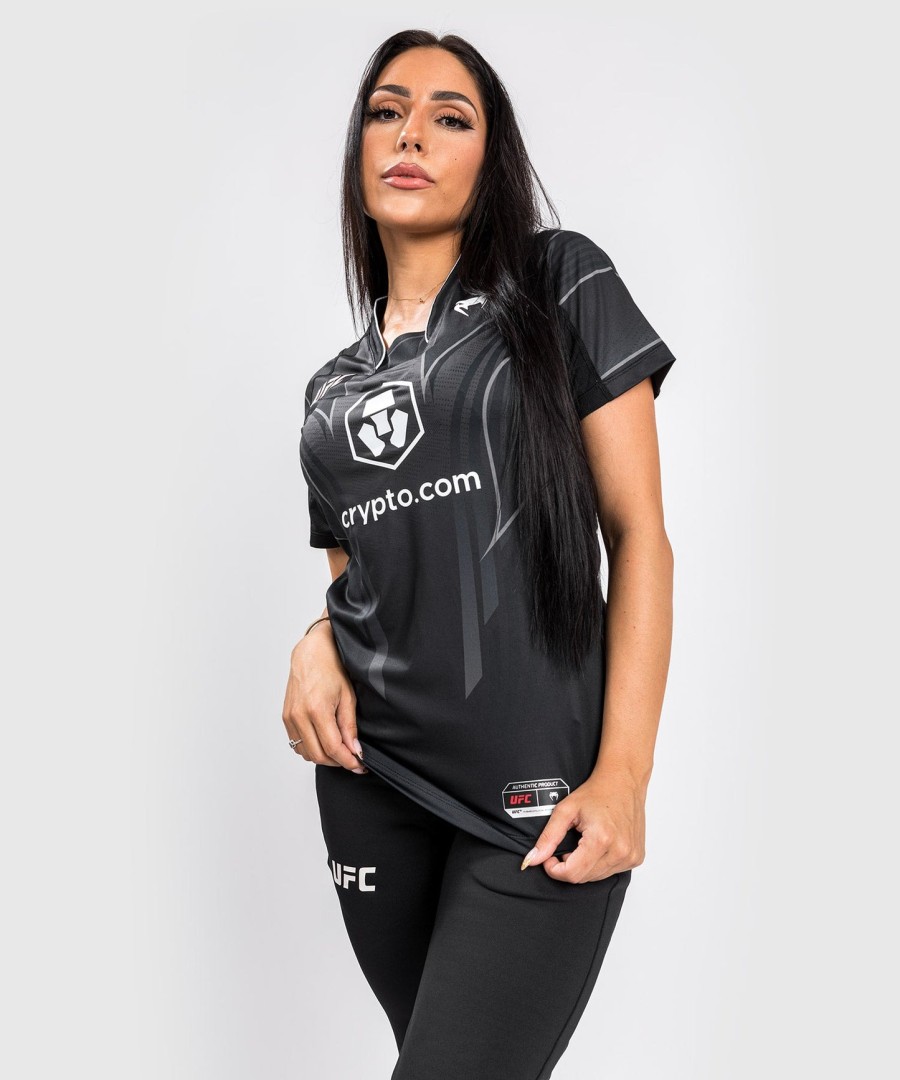 ufc venum authentic fight night 2.0 kit by venum women walkout jersey - black