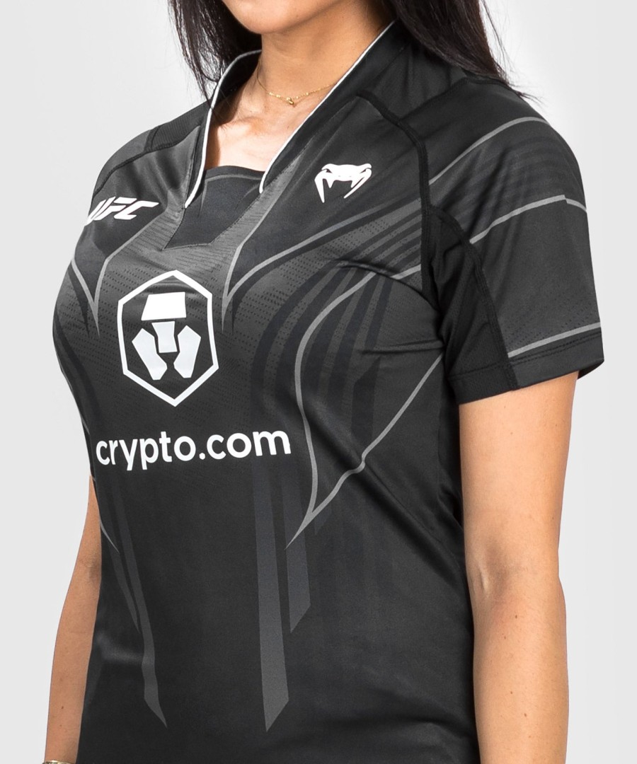 ufc venum authentic fight night 2.0 kit by venum women walkout jersey - black