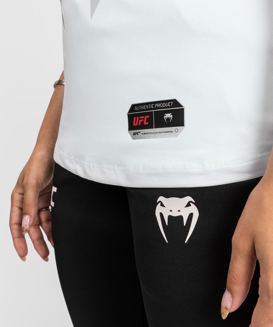 ufc venum authentic fight night 2.0 kit by venum women walkout jersey - white