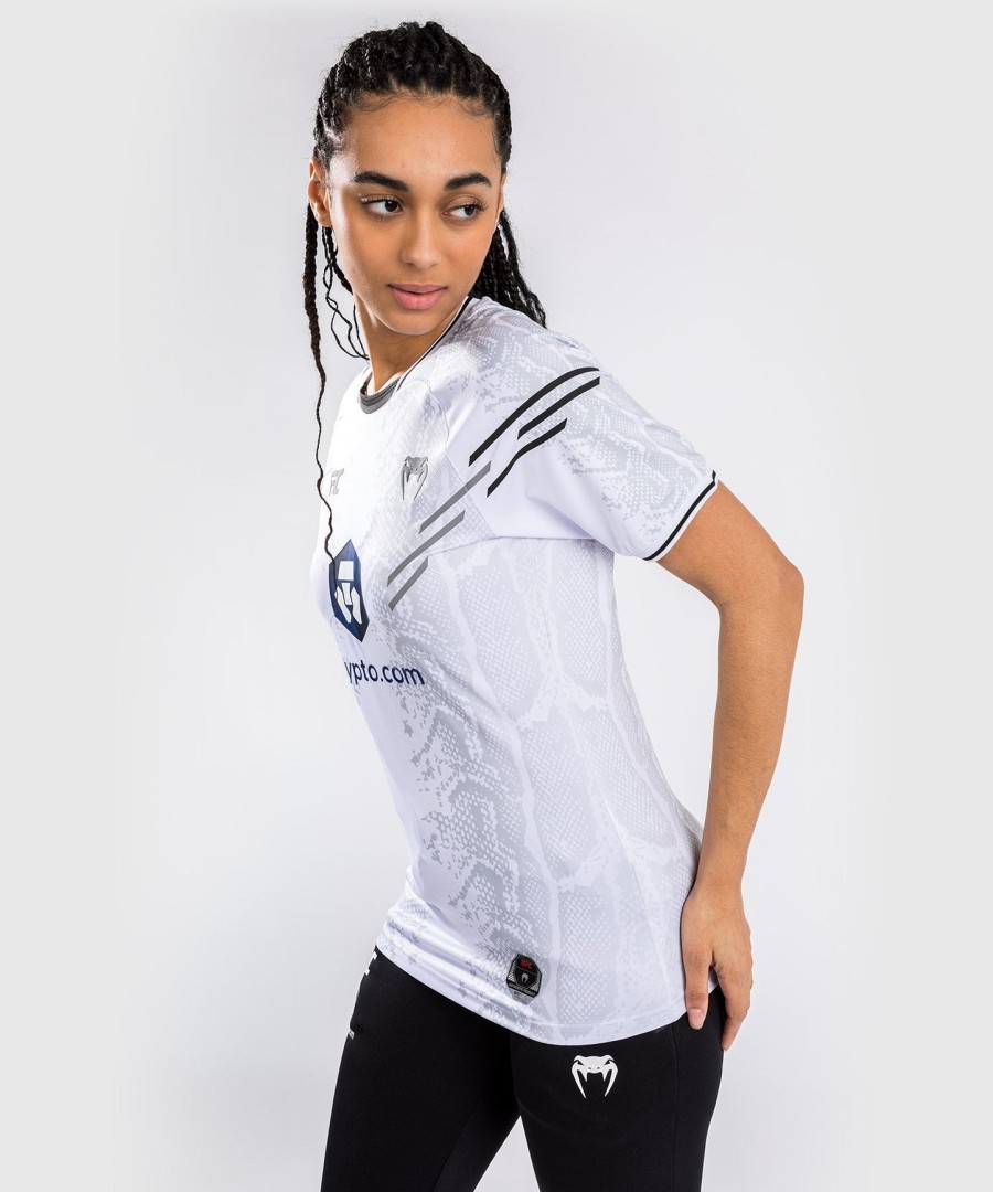 ufc adrenaline by venum authentic fight night women walkout jersey - white