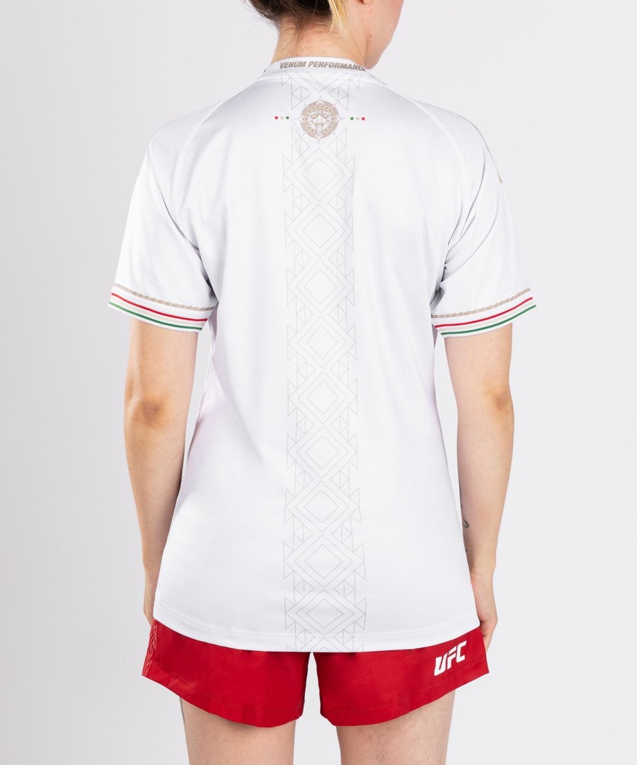 noche ufc by venum authentic fight night women walkout jersey - white