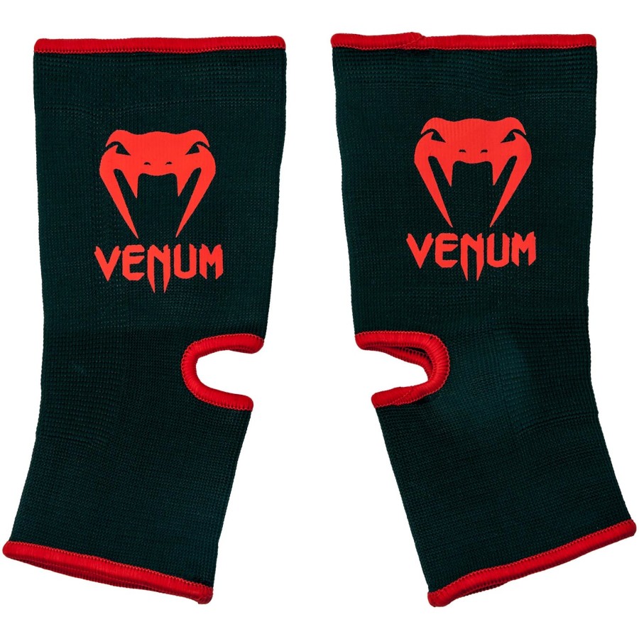 venum kontact ankle support guards - blackred