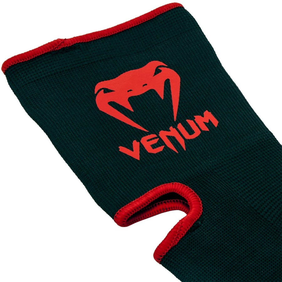 venum kontact ankle support guards - blackred